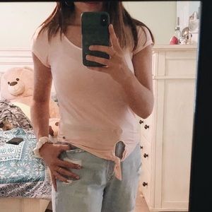 Blush pink top from American Eagle!